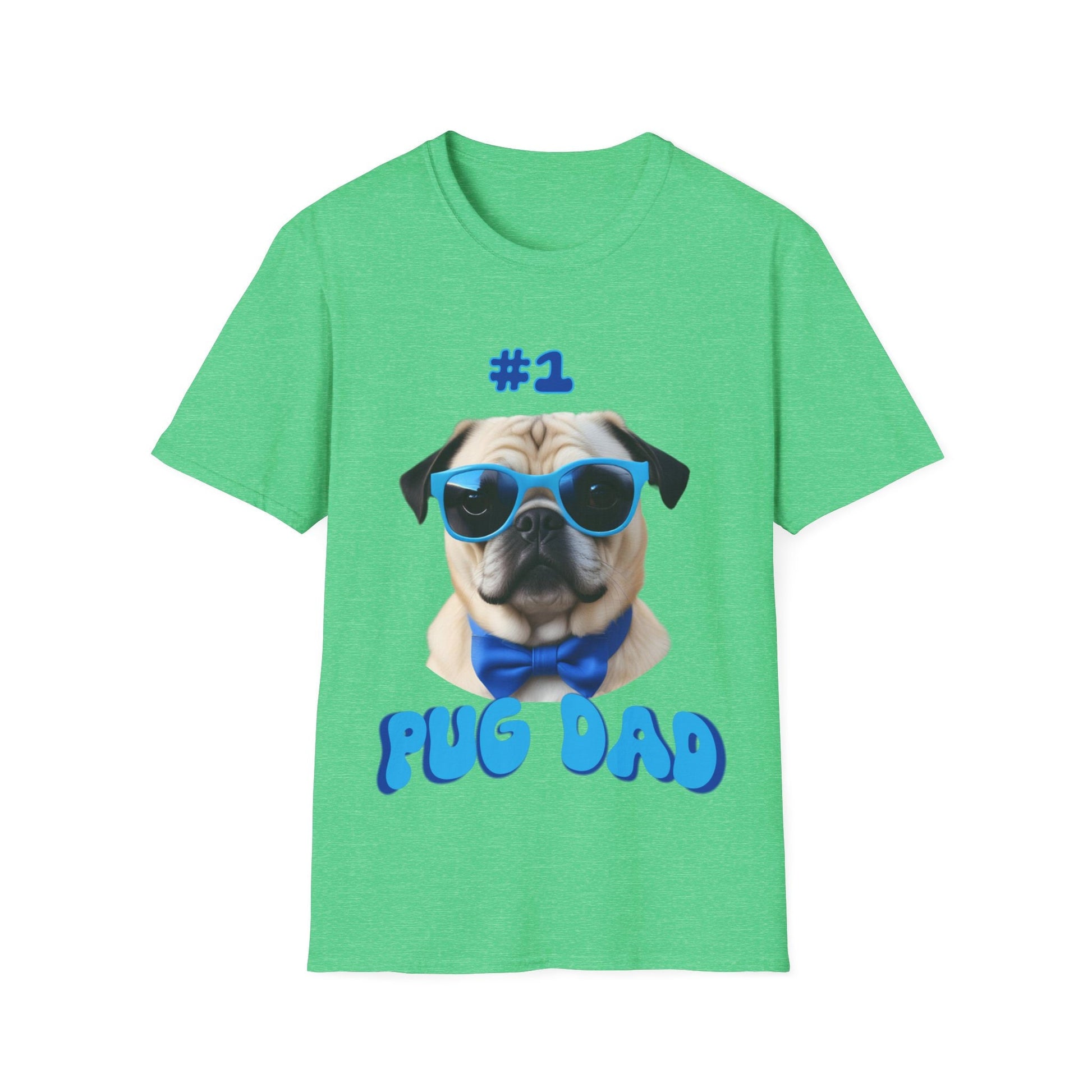 Number 1 Pug Dad Tee