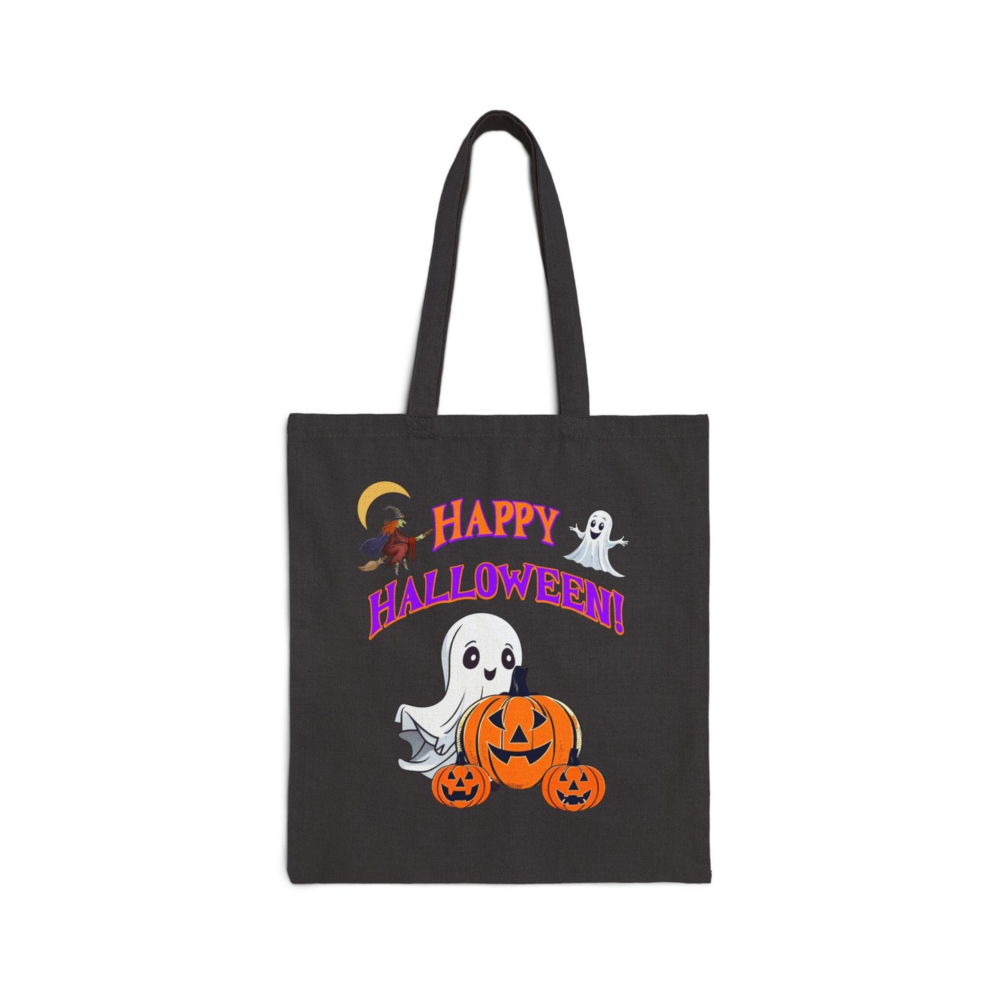 Happy Halloween! Tote Bag, Halloween tote bag, personalized tote bag, customized halloween tote, ghost pumpkin goodie bag