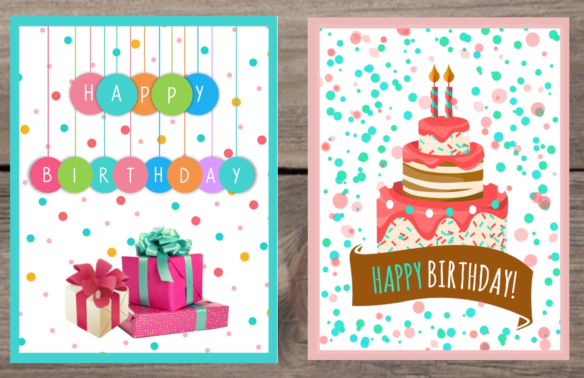 Birthday Card Assortment #3 - Set of 10 or 20