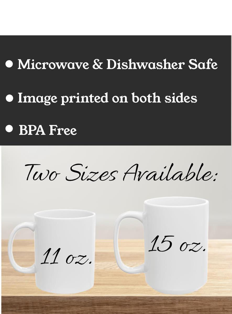 Personalized Holiday Ceramic Mug, Snowman Christmas Mug