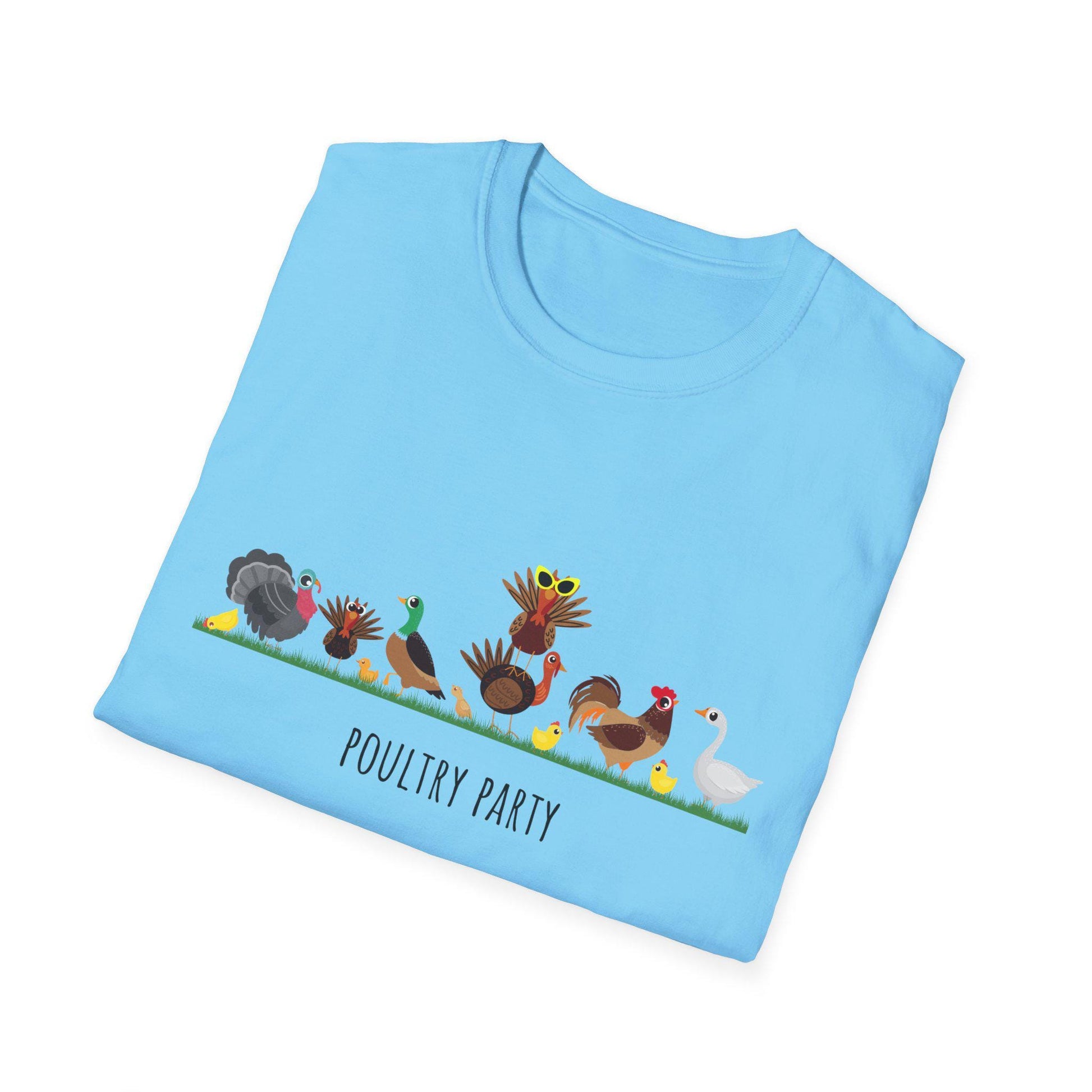 Poultry Party T-shirt - Funny Chicken T-shirt