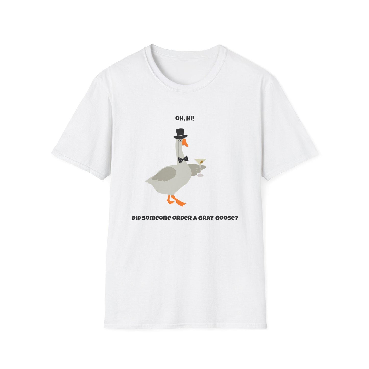 Funny Goose T-shirt, Funny Bird T-shirt, 'Silly Goose' T-shirt