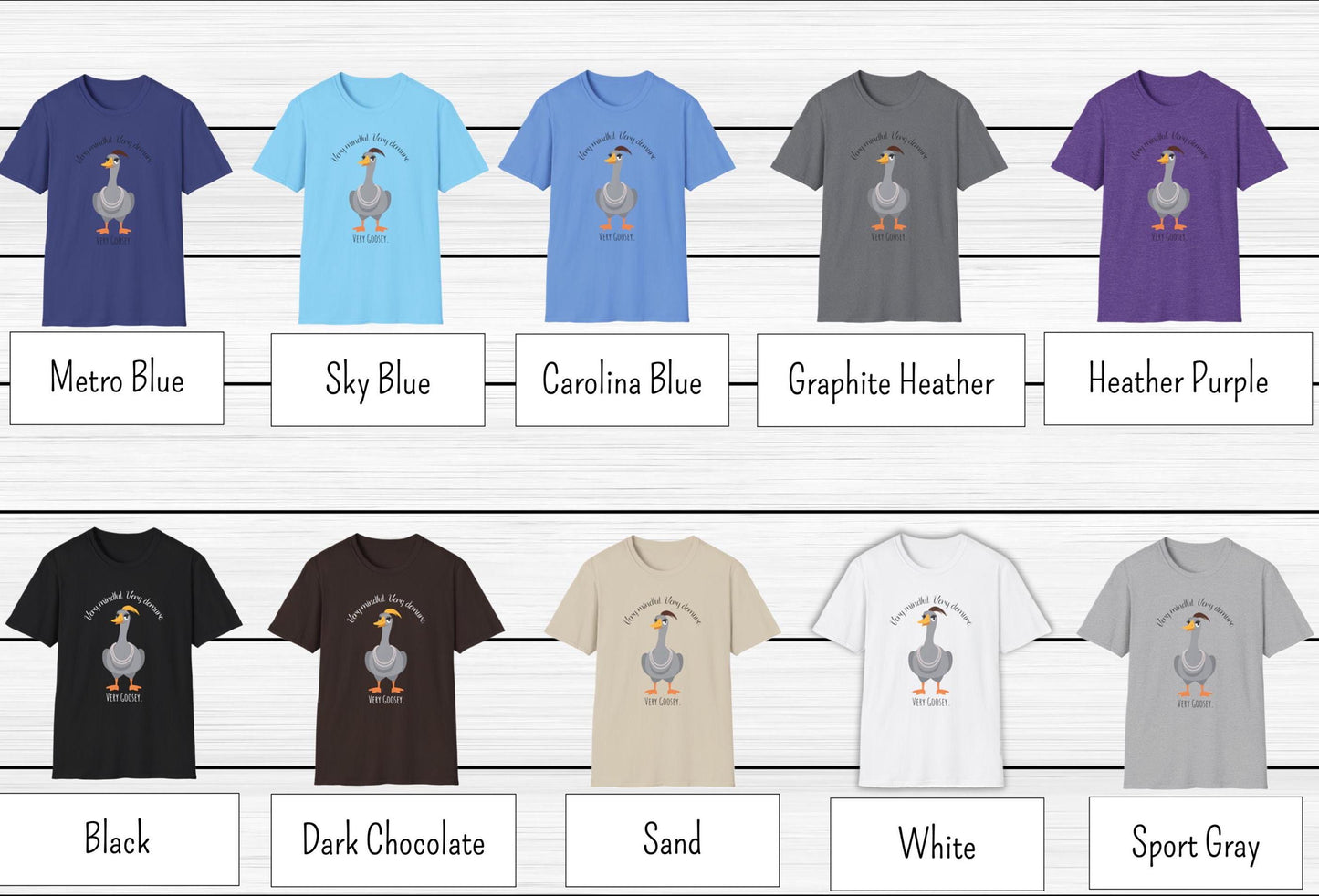 Very Mindful, Very Demure T-shirt, 'Silly Goose' T-shirt