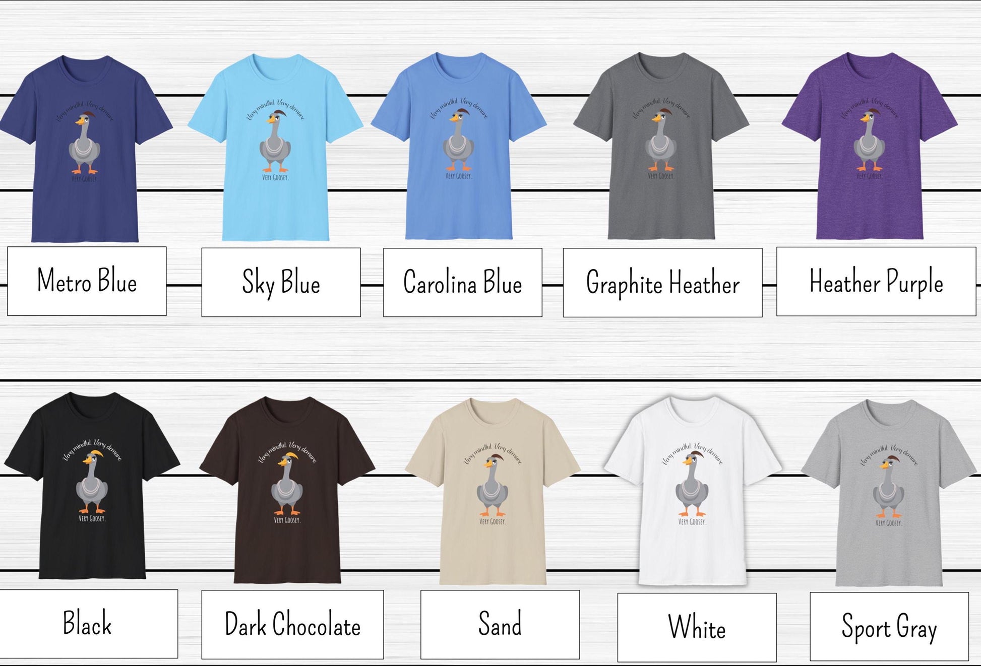 Very Mindful, Very Demure T-shirt, 'Silly Goose' T-shirt