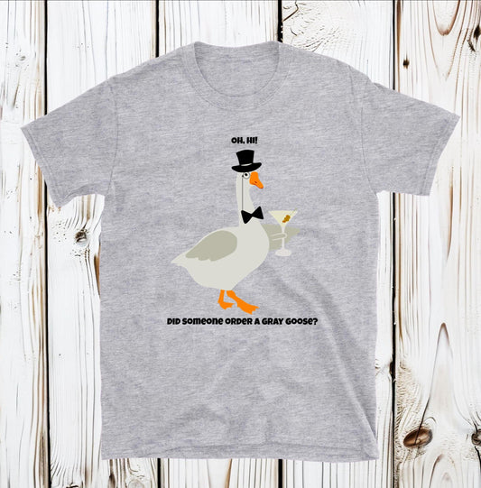 Funny Goose T-shirt, Funny Bird T-shirt, 'Silly Goose' T-shirt