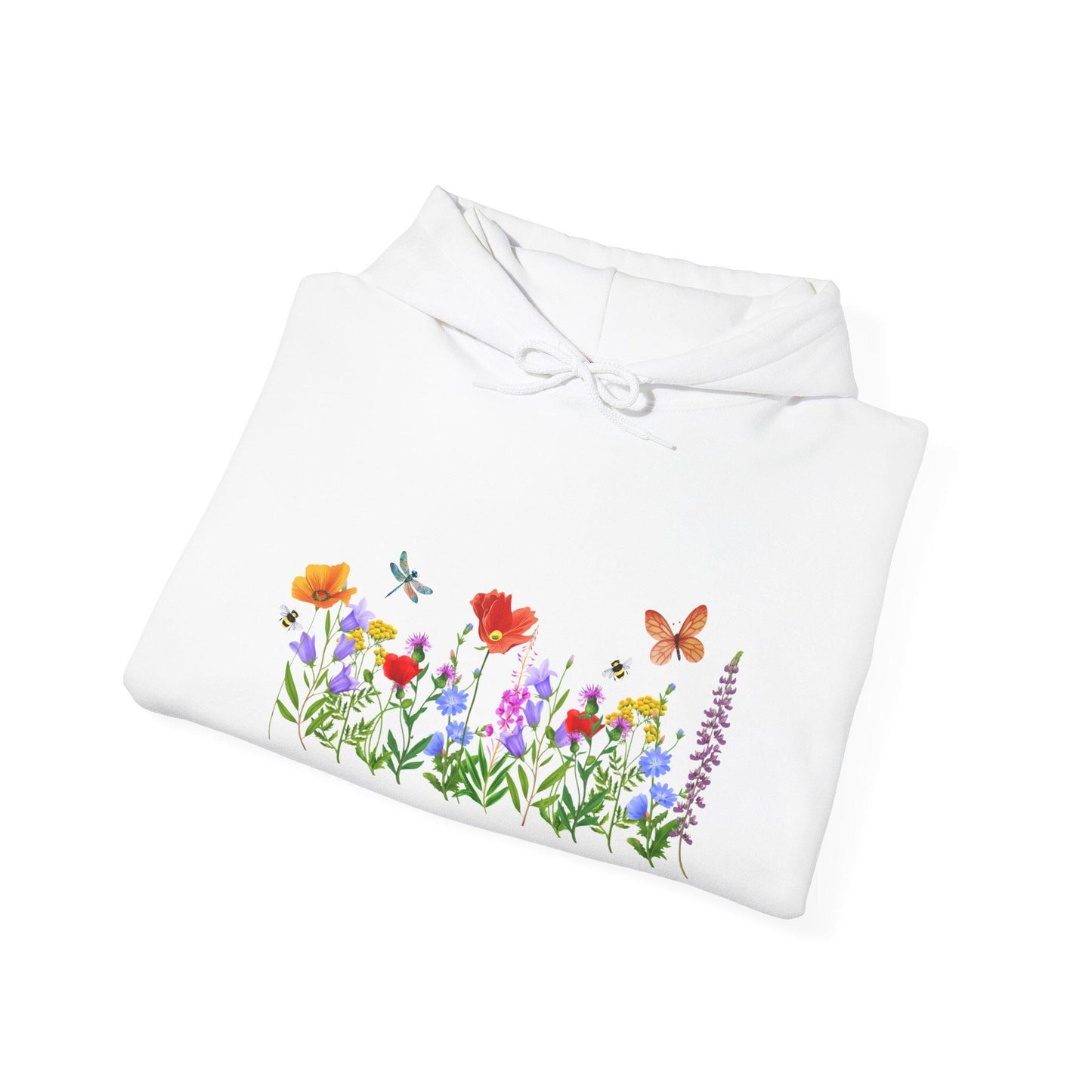 Wildflower Garden Hooded Sweatshirt