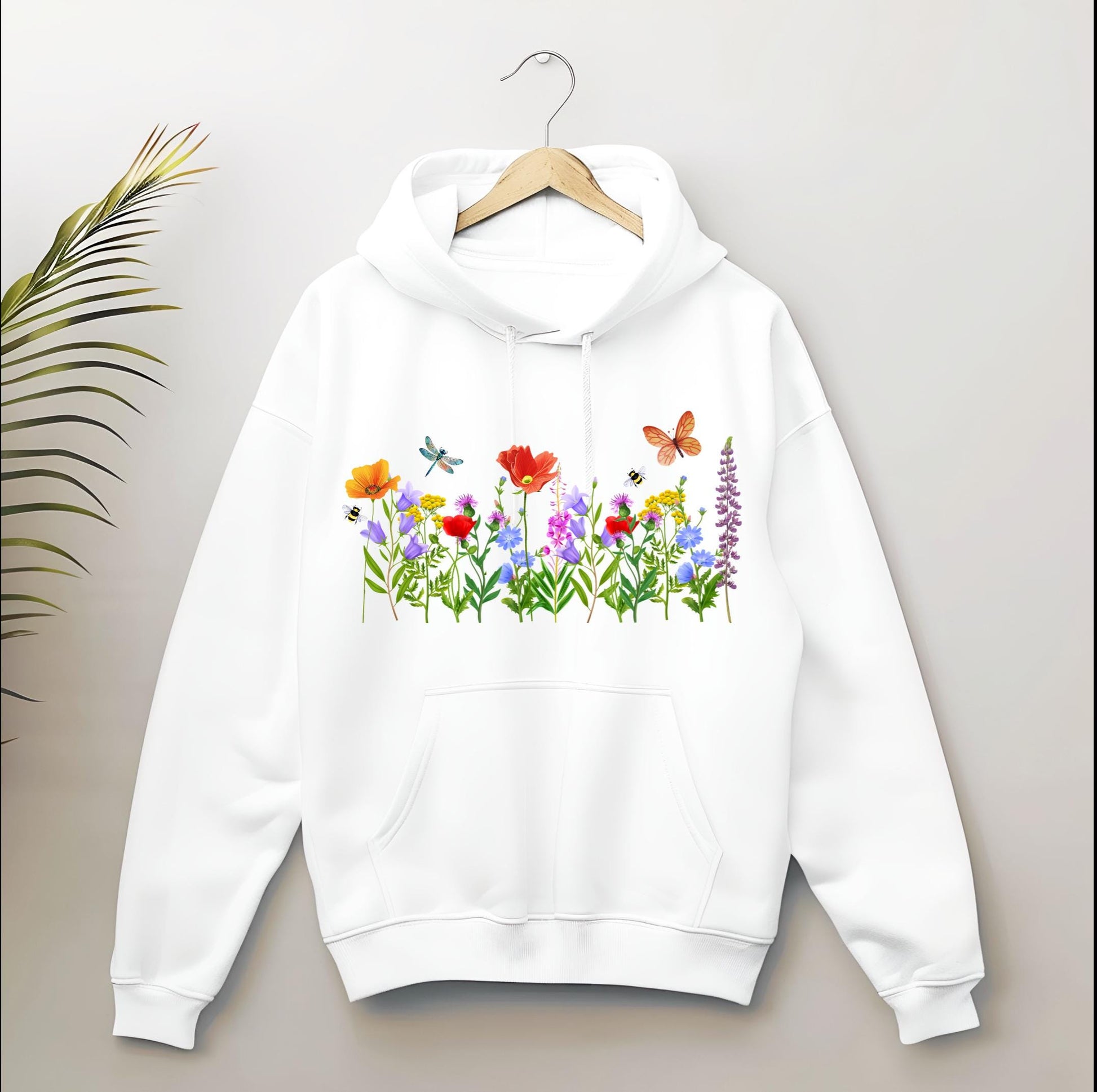 Wildflower Garden Hooded Sweatshirt