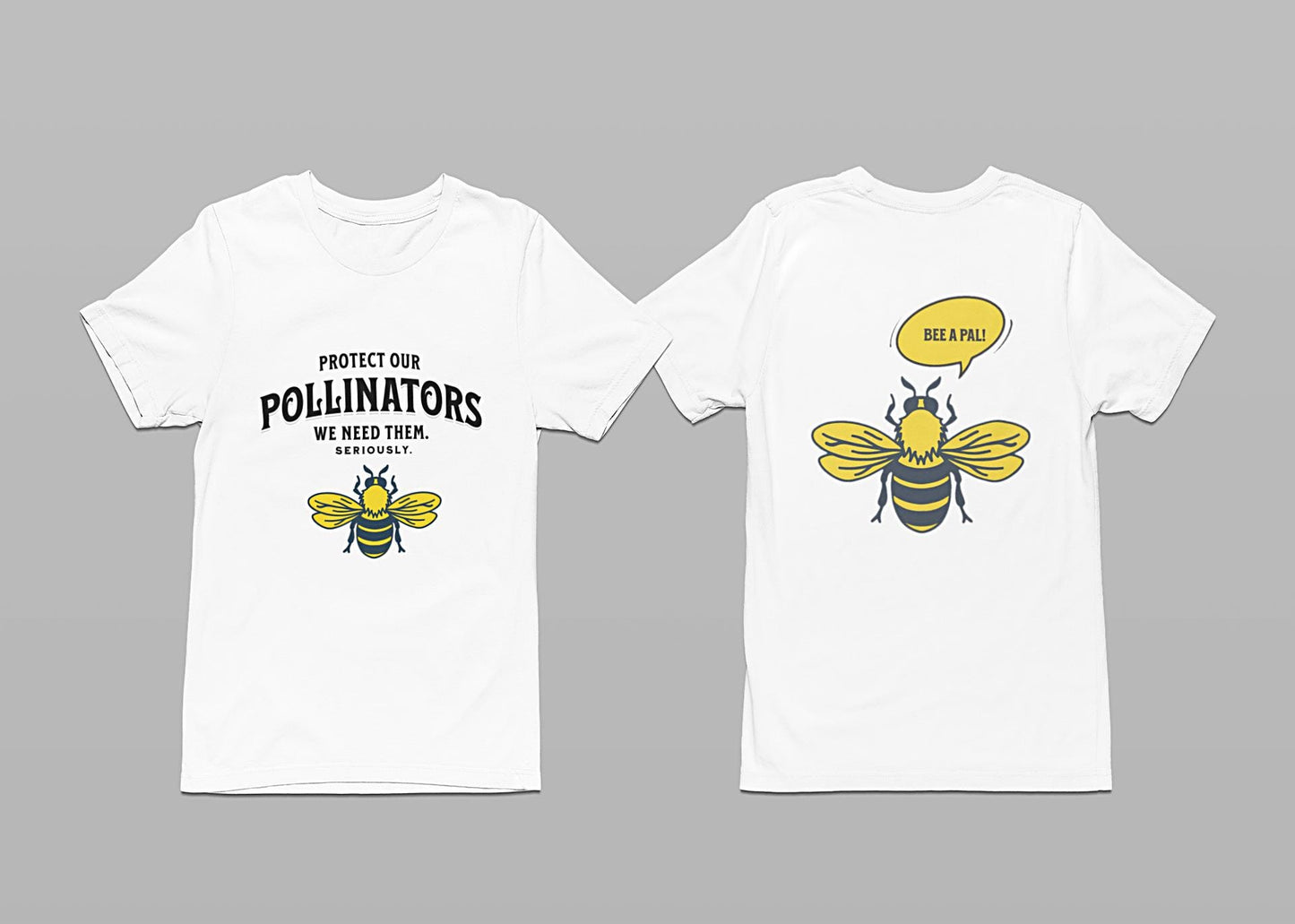 Protect our pollinators T-Shirt - Nature Conservation Shirt - Earth Day Apparel