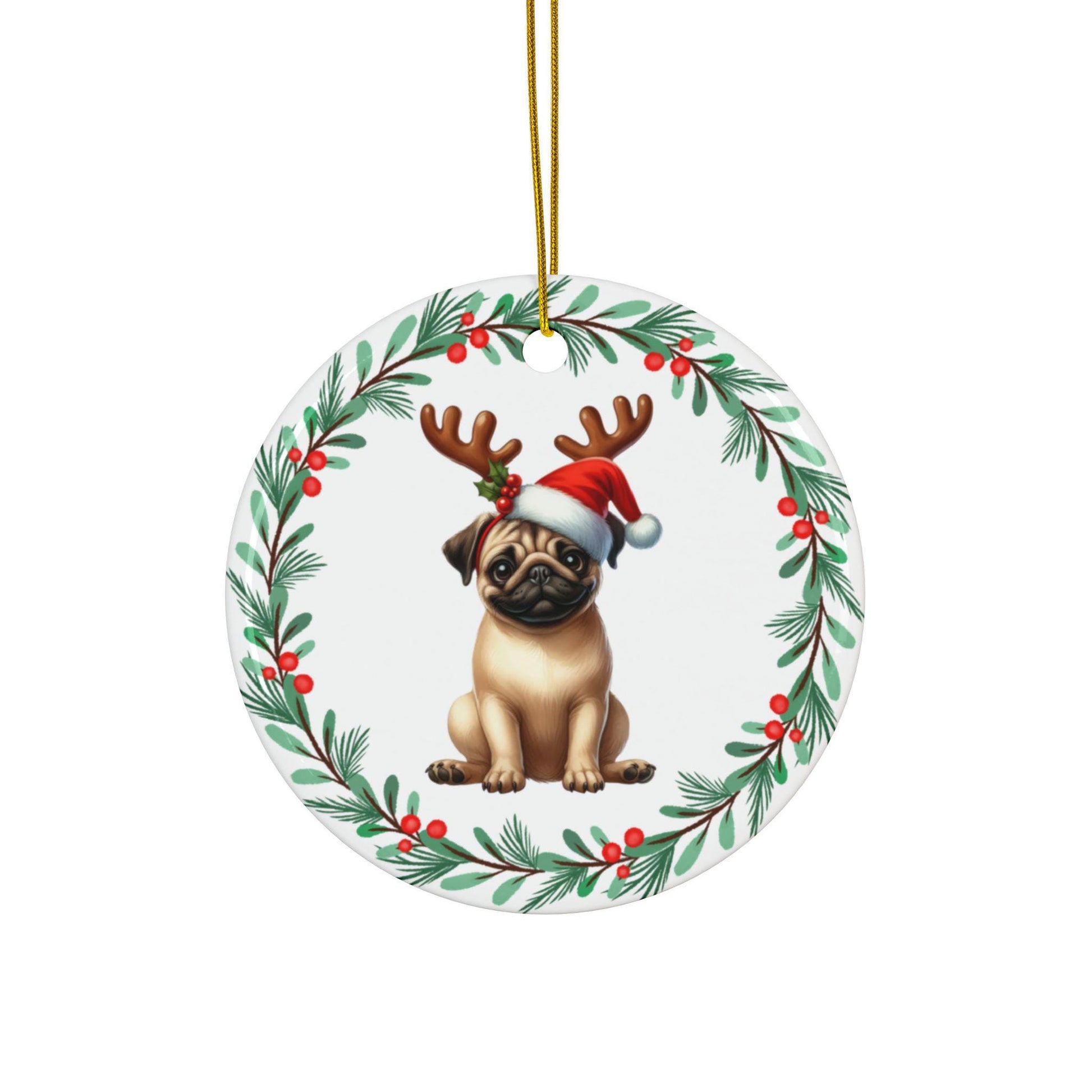 Personalizable Dog Breed Christmas Ornaments, Pet Christmas Ornaments, Dog Breed Ornaments, Custom Dog Ornament, Pet Ornament
