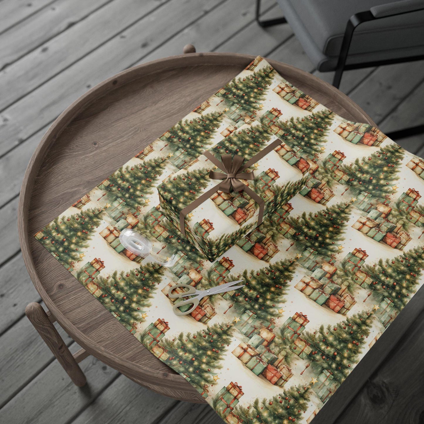 Christmas Morning Wrapping Paper