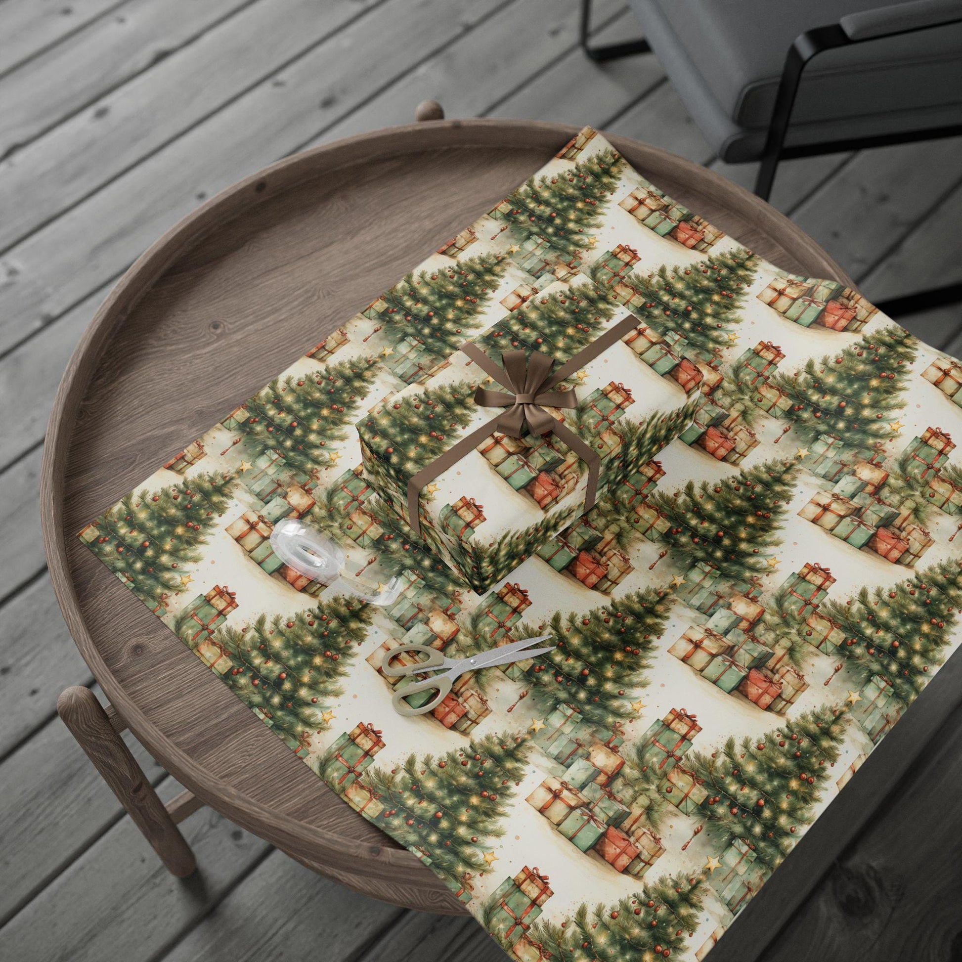 Christmas Morning Wrapping Paper