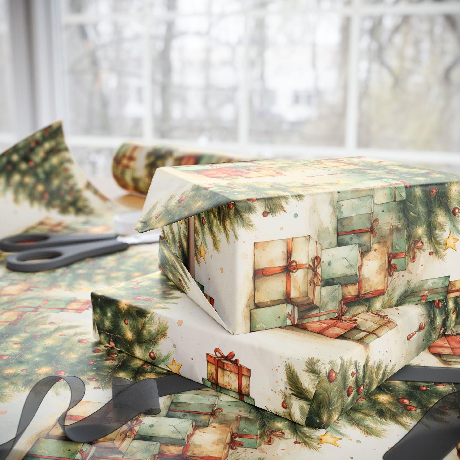 Christmas Morning Wrapping Paper