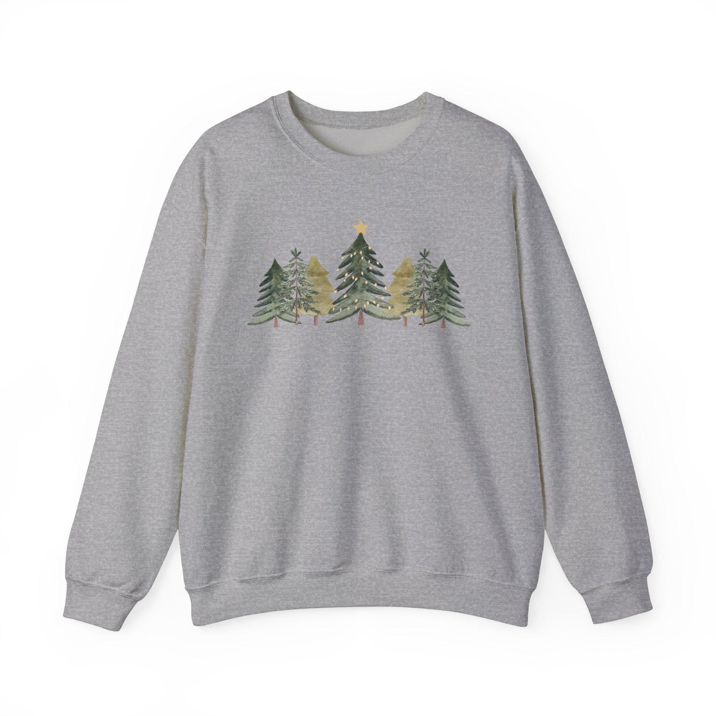 Christmas Holiday Pine Trees Sweatshirt
