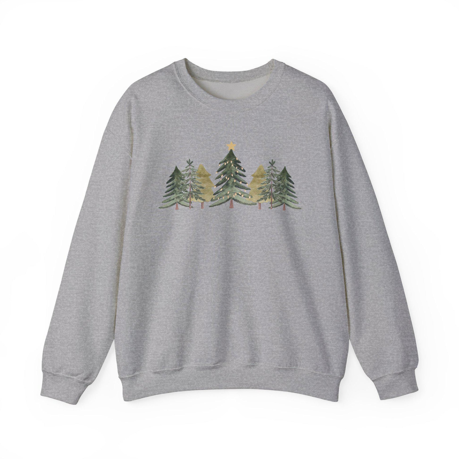 Christmas Holiday Pine Trees Sweatshirt