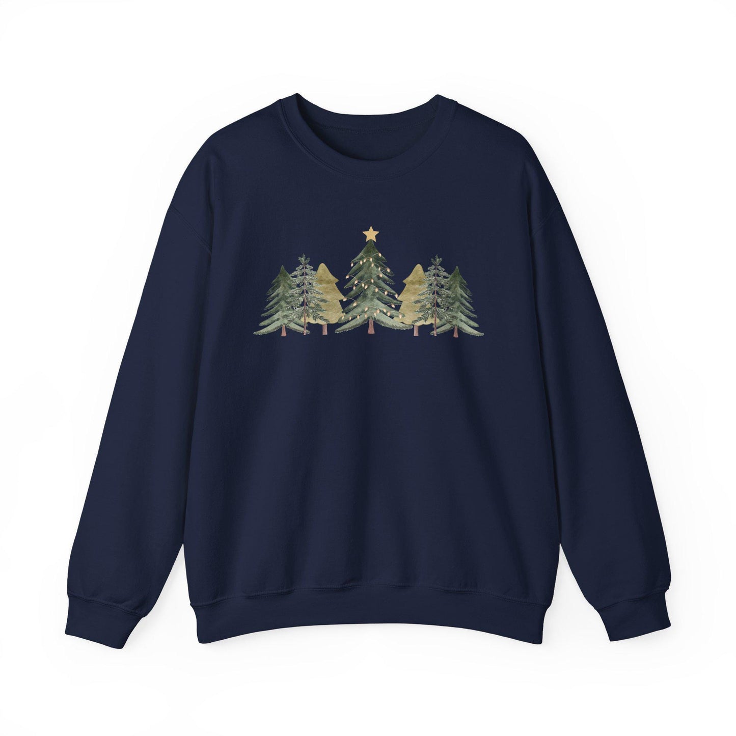 Christmas Holiday Pine Trees Sweatshirt