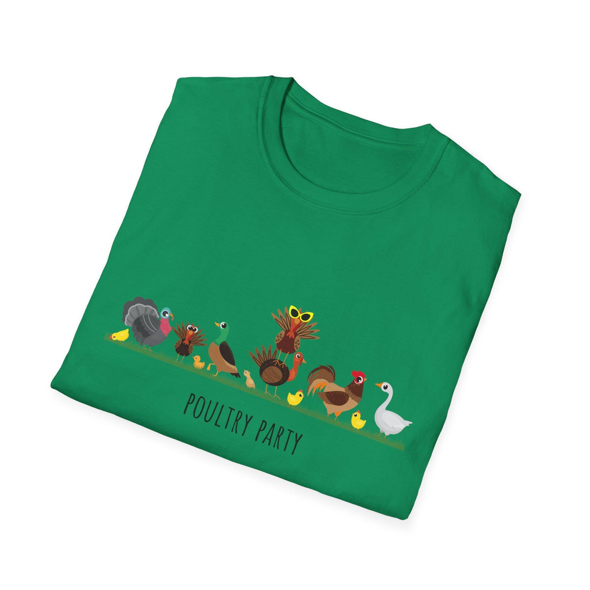 Poultry Party T-shirt - Funny Chicken T-shirt