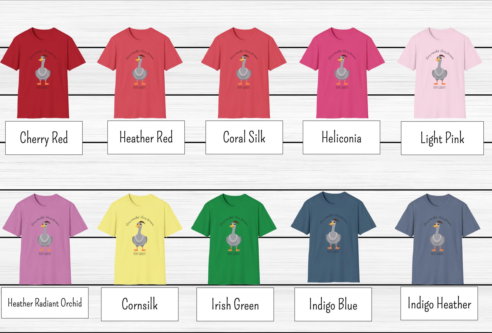Very Mindful, Very Demure T-shirt, 'Silly Goose' T-shirt