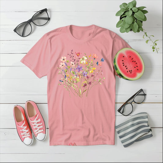 Colorful Wildflowers Women's T-Shirt