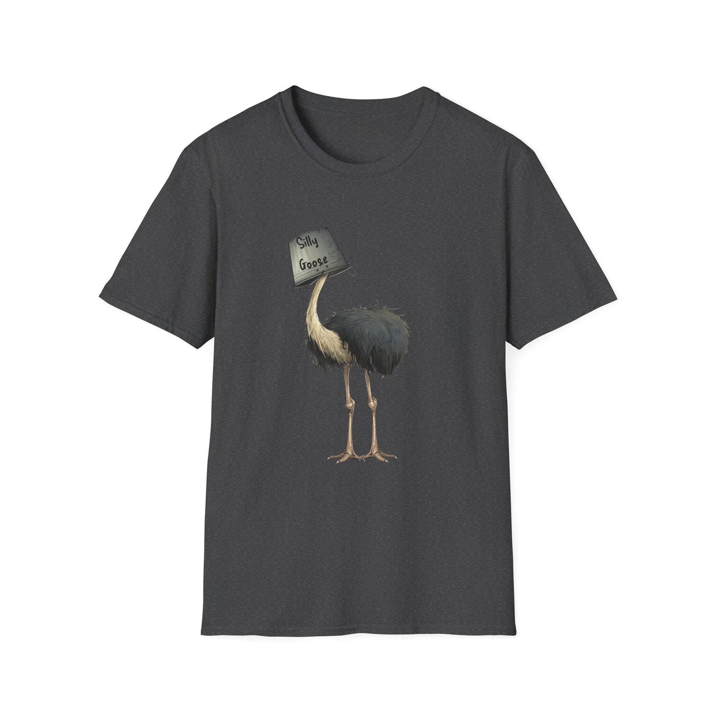 Funny Ostrich Softstyle Tee - 'Silly Goose" Tee
