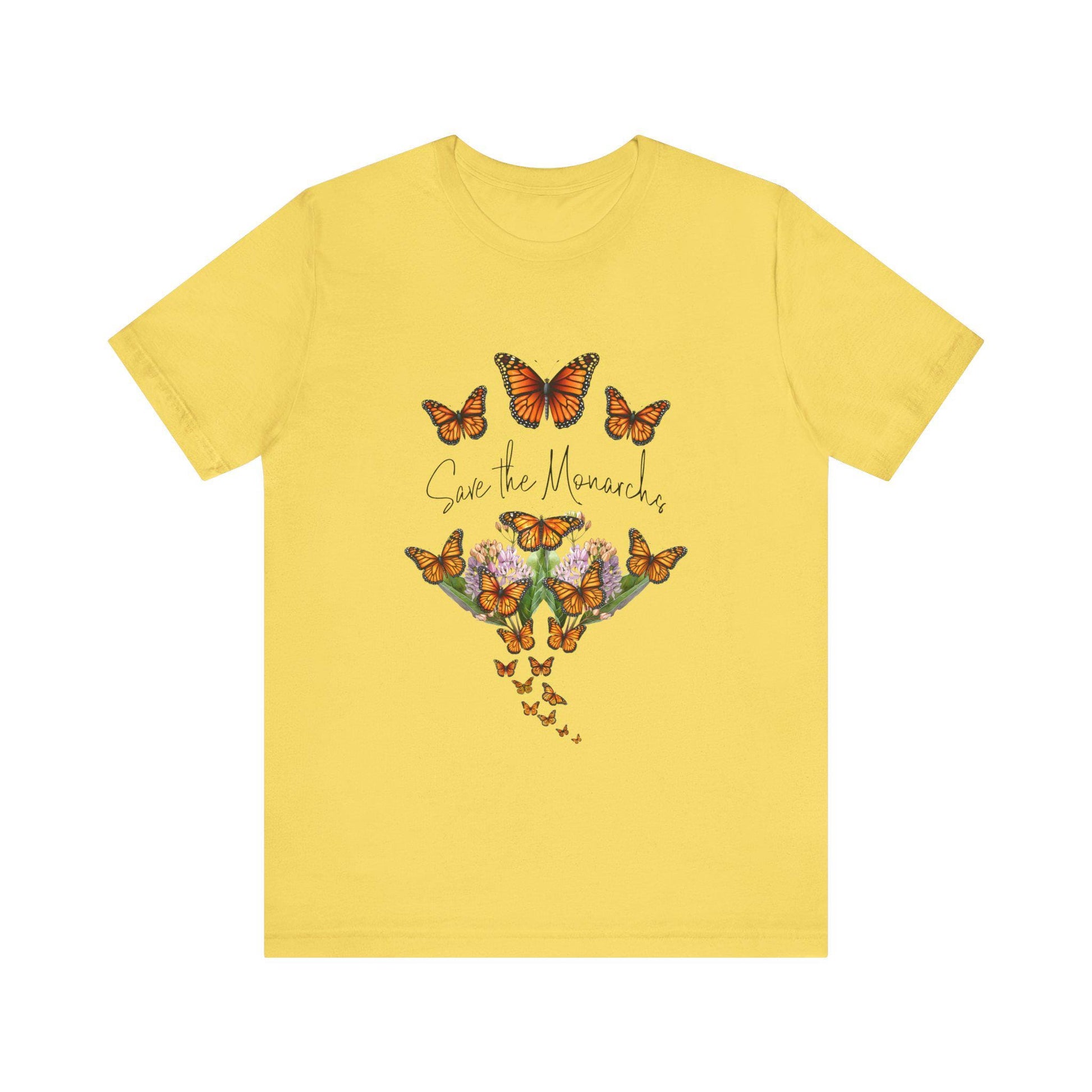 Monarch Butterfly Awareness Tee, Save the Monarchs Shirt, Plant Milkweed Tshirt, Endangered Species Awareness Top, Butterfly Lover Gift