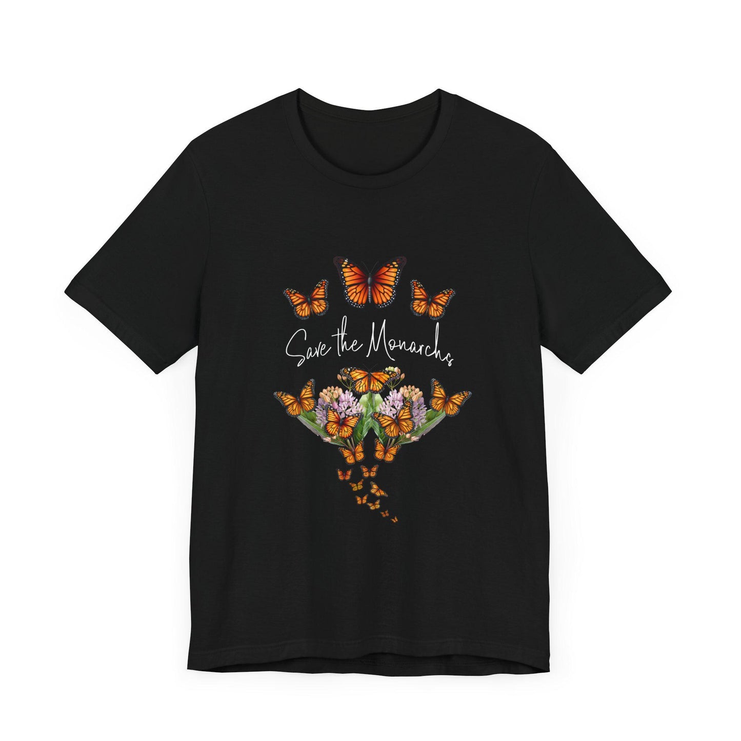 Monarch Butterfly Awareness Tee, Save the Monarchs Shirt, Plant Milkweed Tshirt, Endangered Species Awareness Top, Butterfly Lover Gift