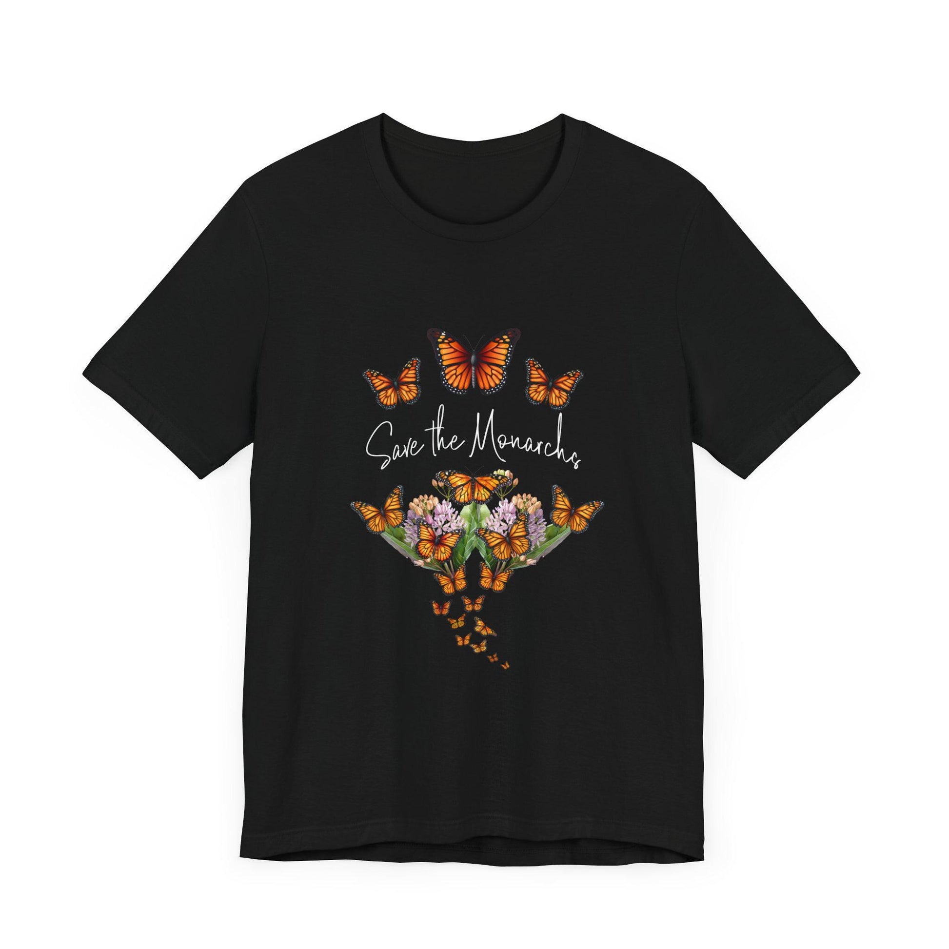 Monarch Butterfly Awareness Tee, Save the Monarchs Shirt, Plant Milkweed Tshirt, Endangered Species Awareness Top, Butterfly Lover Gift