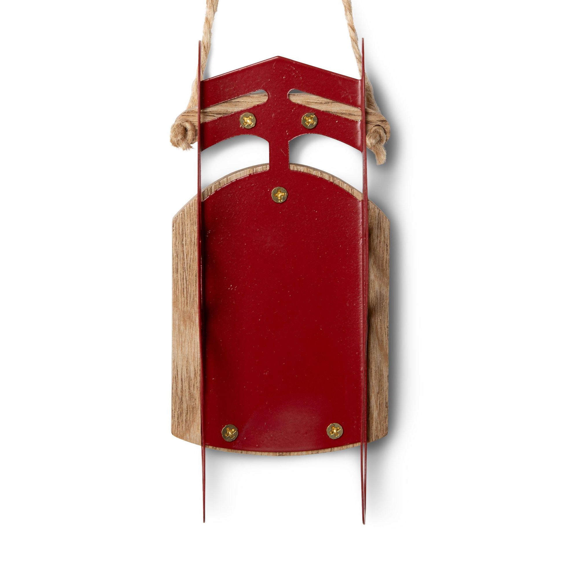 Personalized Wooden Sled Christmas Ornament