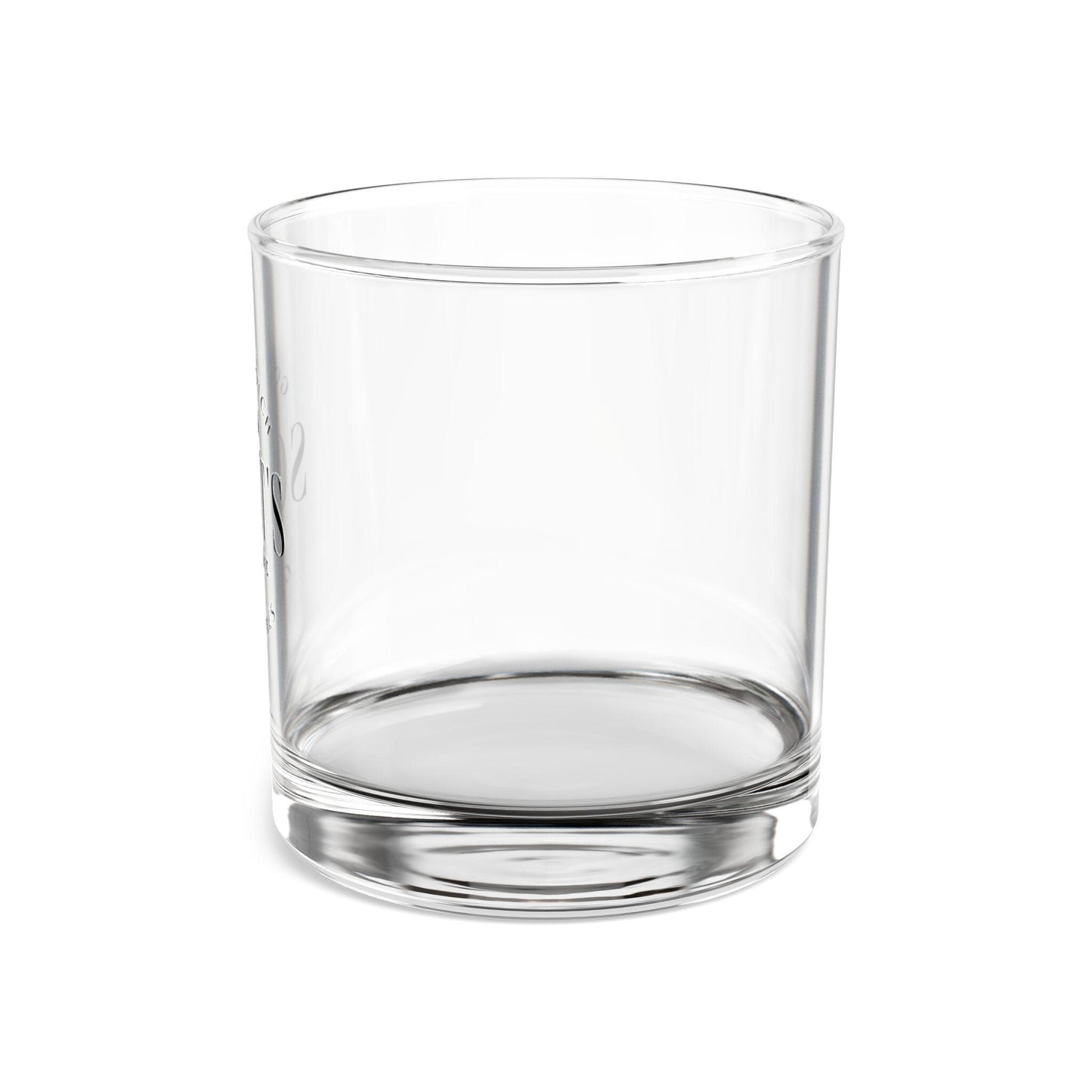 Personalized Rocks Glass, 10oz - Custom Engraved Whiskey Glass for Man Cave - Great Gift for Him, Father's Day, Birthday, Christmas, Wedding