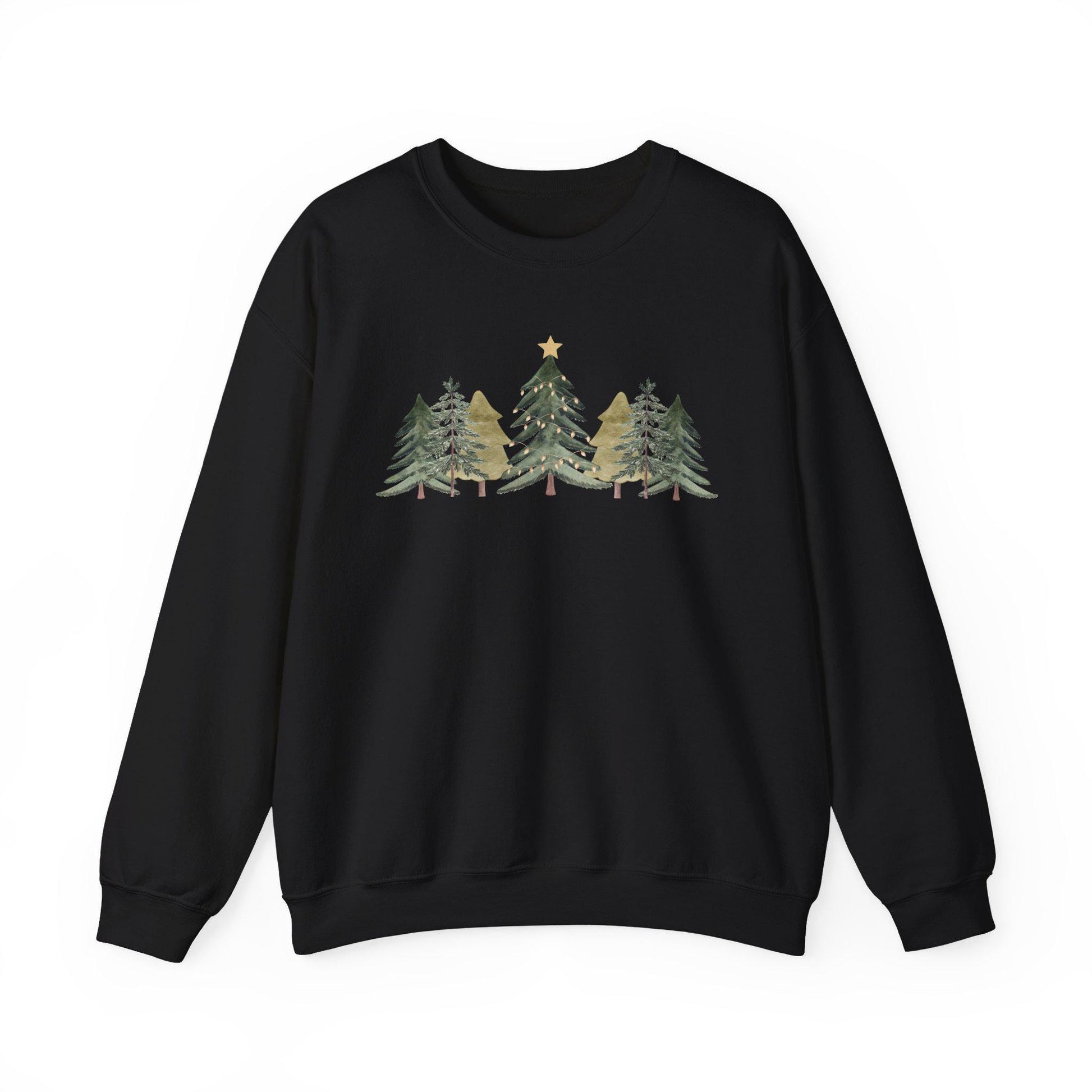 Christmas Holiday Pine Trees Sweatshirt