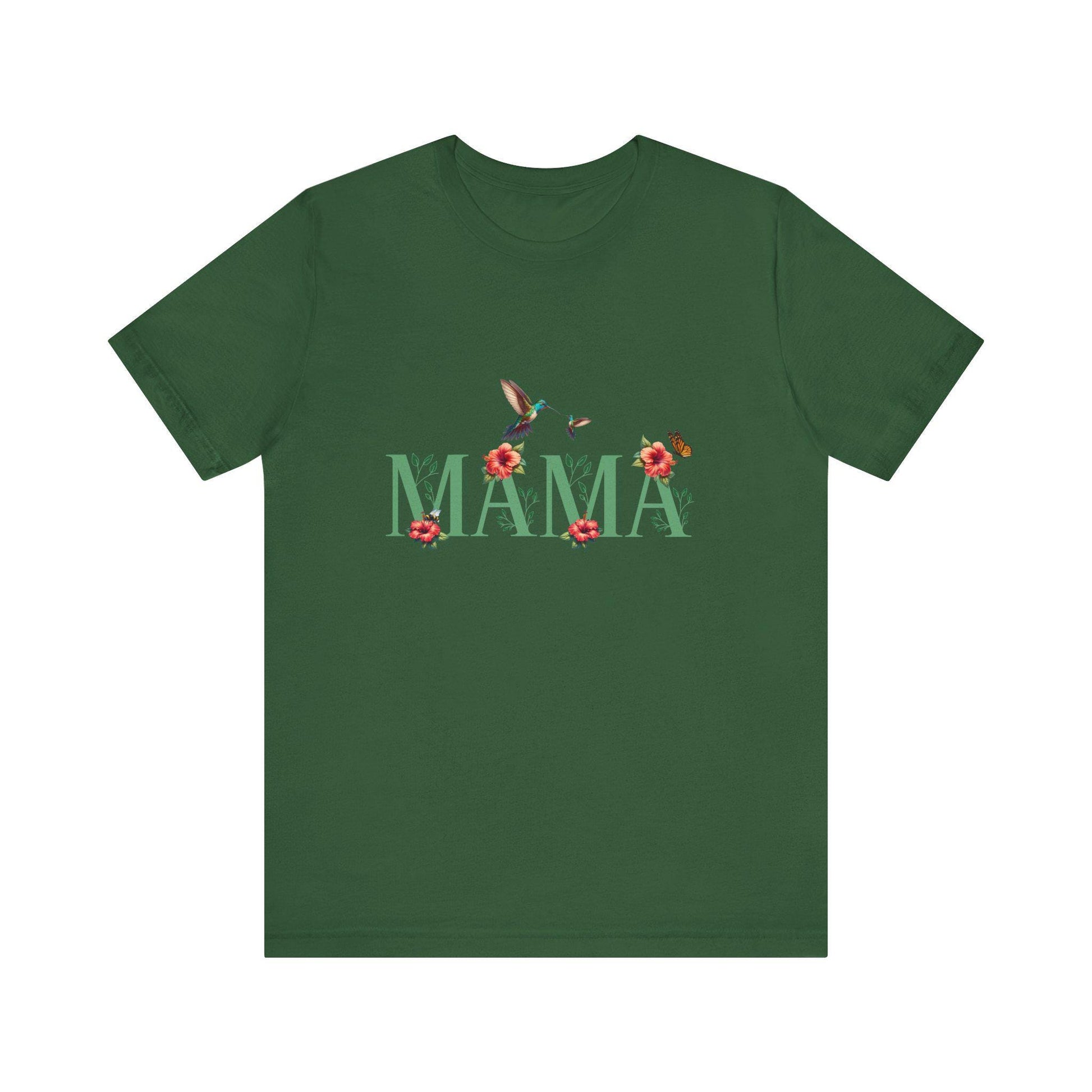 Botanical T-shirt for Mothers, Mother Gift