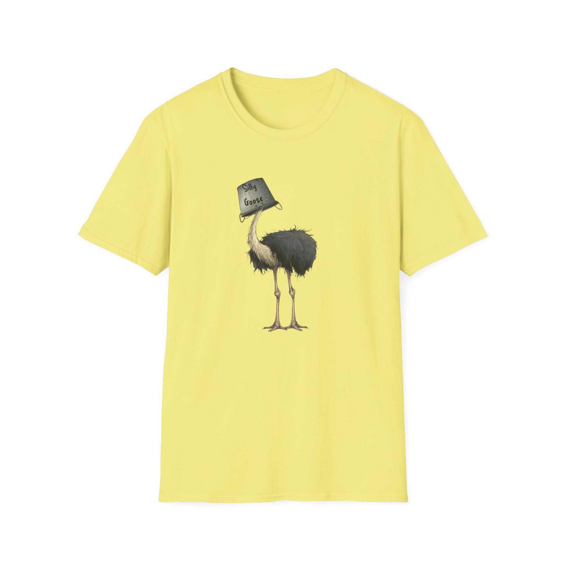 Funny Ostrich Softstyle Tee - 'Silly Goose" Tee