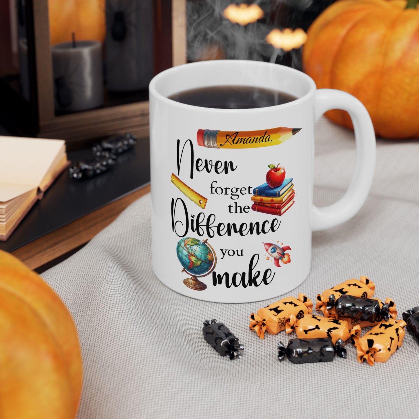 Personalized Teacher Gift - Ceramic Mug for Teachers