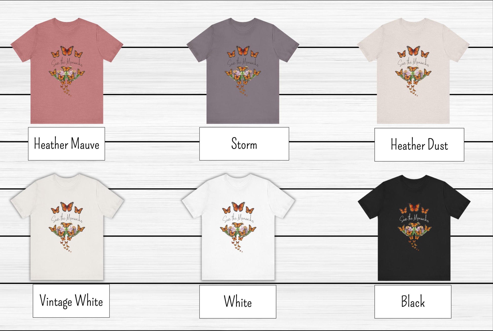 Monarch Butterfly Awareness Tee, Save the Monarchs Shirt, Plant Milkweed Tshirt, Endangered Species Awareness Top, Butterfly Lover Gift