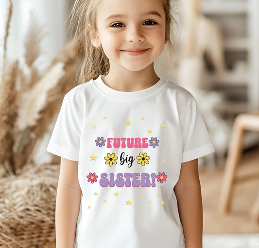 Future Big Sister T-Shirt, Pregnancy Announcement Gift