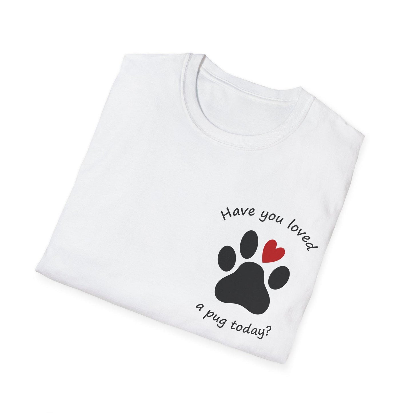 Pug Lover Charity Tee, Pug Rescue Donation Shirt, Cute Pug Graphic Top, Pug Owner Gift, Animal Lover Tee, Happy Pug Designs Shirt, Unisex