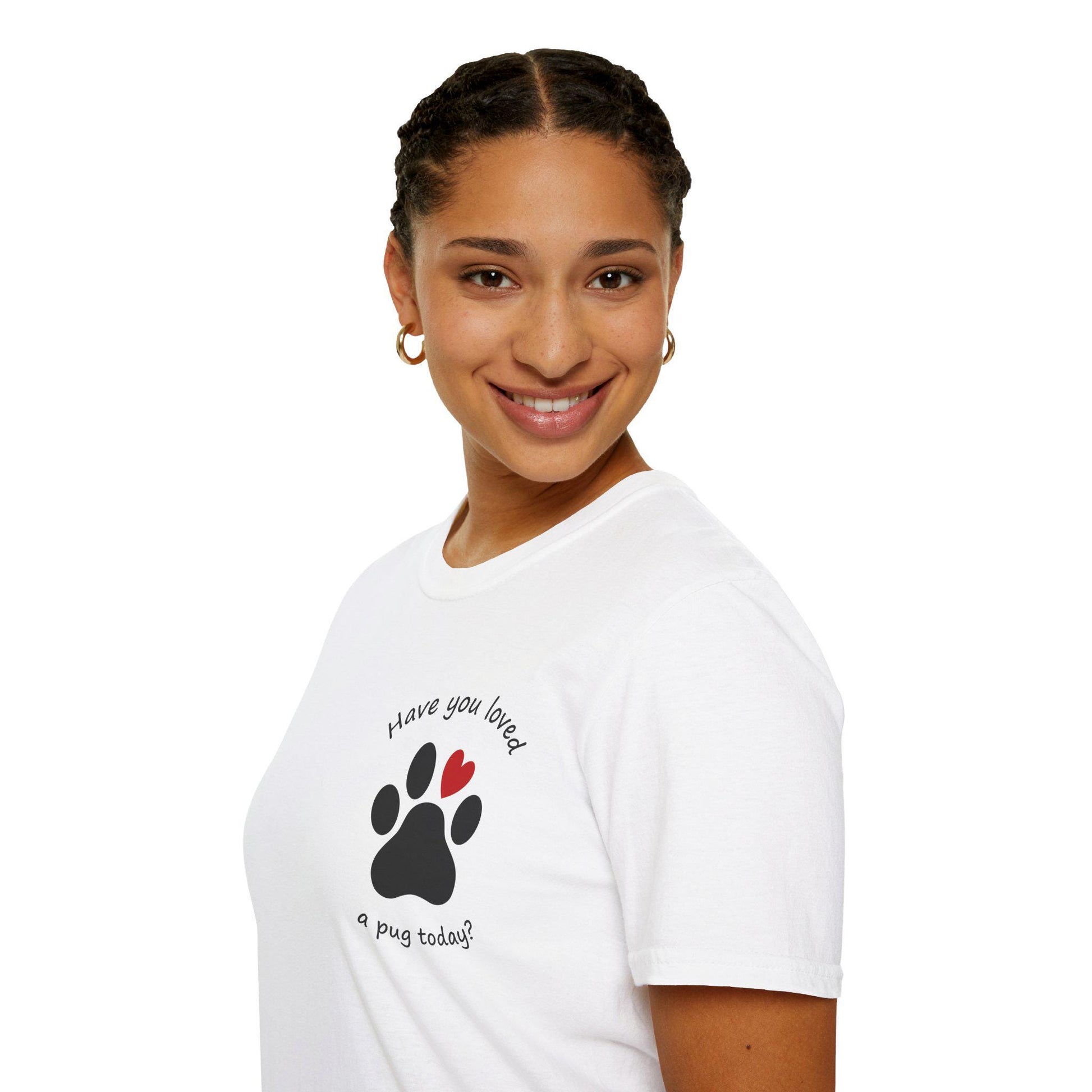 Pug Lover Charity Tee, Pug Rescue Donation Shirt, Cute Pug Graphic Top, Pug Owner Gift, Animal Lover Tee, Happy Pug Designs Shirt, Unisex