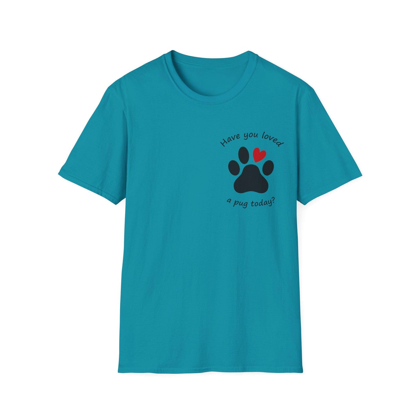 Pug Lover Charity Tee, Pug Rescue Donation Shirt, Cute Pug Graphic Top, Pug Owner Gift, Animal Lover Tee, Happy Pug Designs Shirt, Unisex