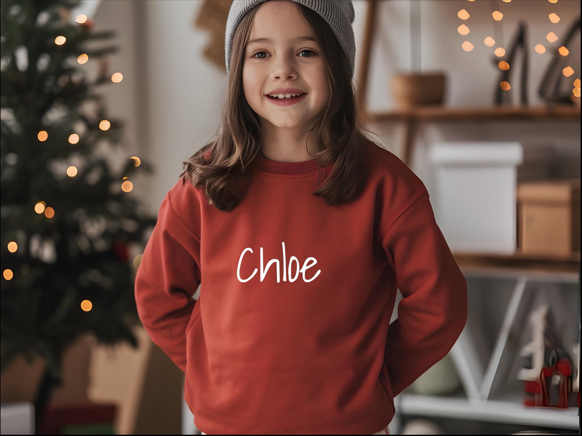 Personalized Kids Crewneck Sweatshirt, Kids' Custom Sweatshirt
