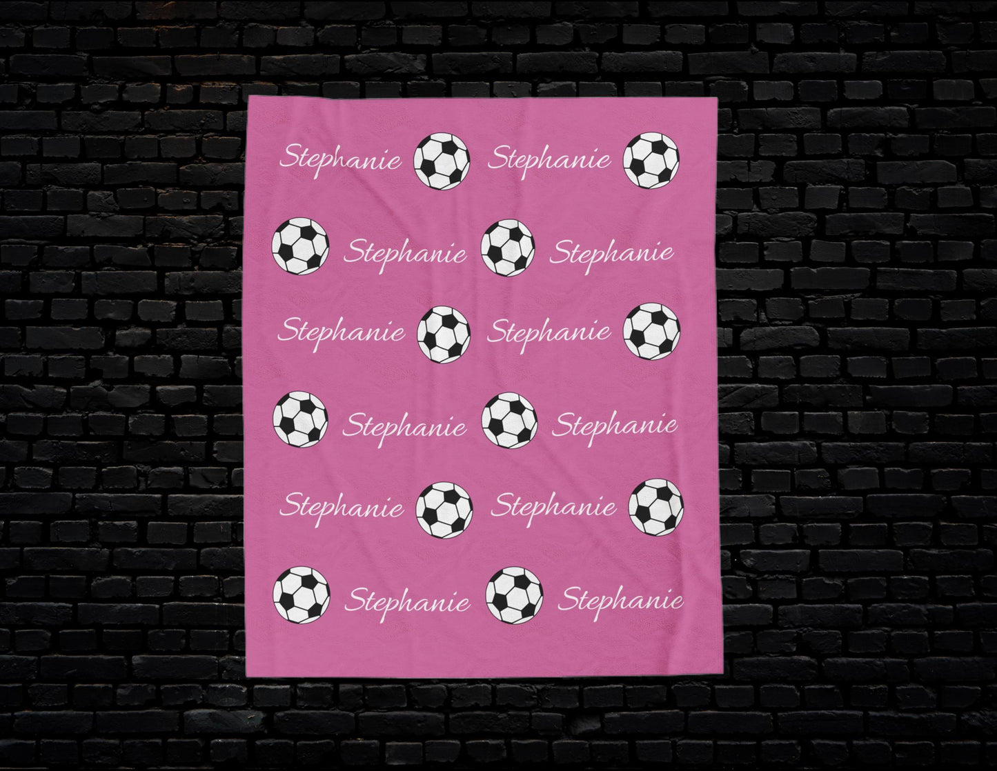 Personalized Sports Blanket, Personalized Velveteen Plush Blanket, Christmas Gift for Kids, Baseball, Football, Soccer, Lacrosse, Golf Gift