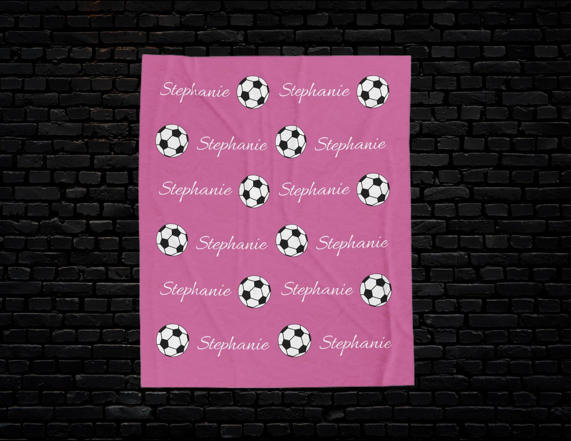 Personalized Sports Blanket, Personalized Velveteen Plush Blanket, Christmas Gift for Kids, Baseball, Football, Soccer, Lacrosse, Golf Gift