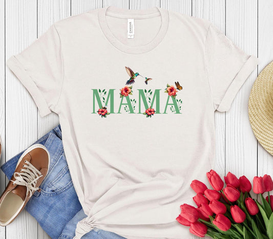 Botanical T-shirt for Mothers, Mother Gift