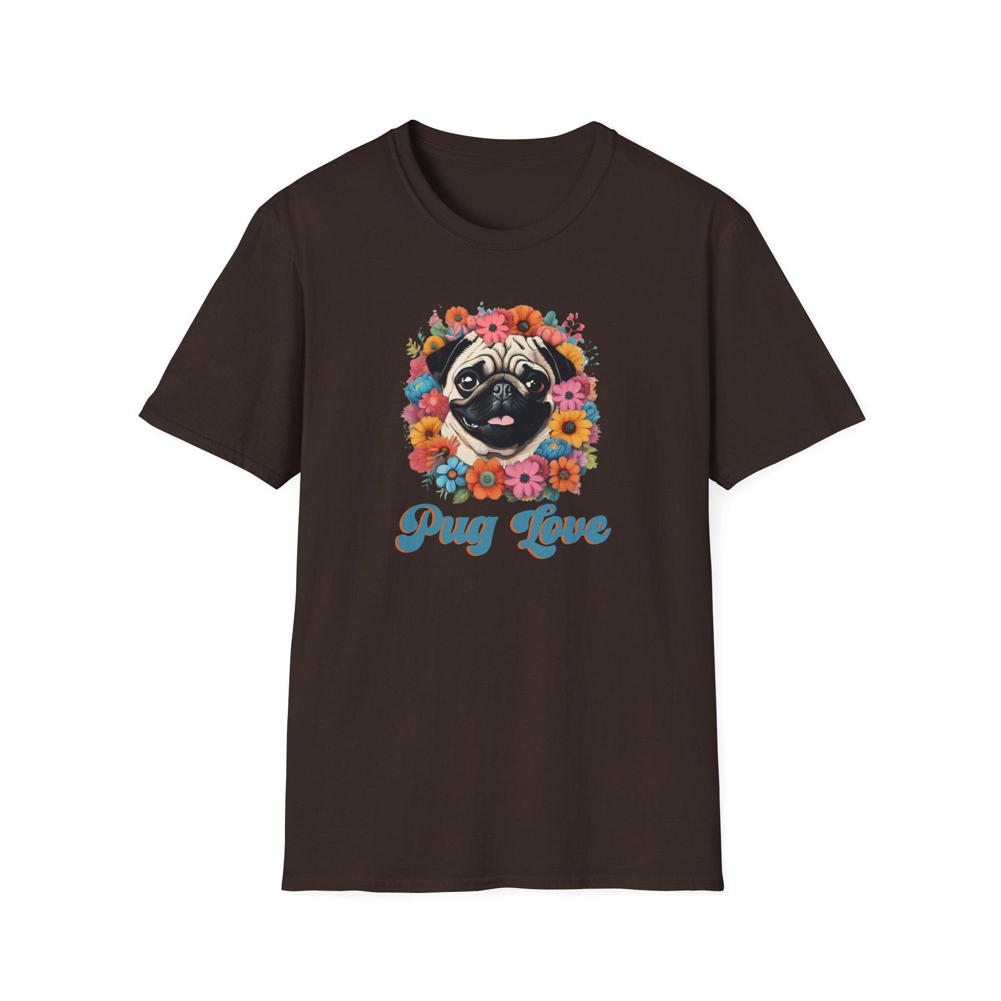Pug Love Retro Tee