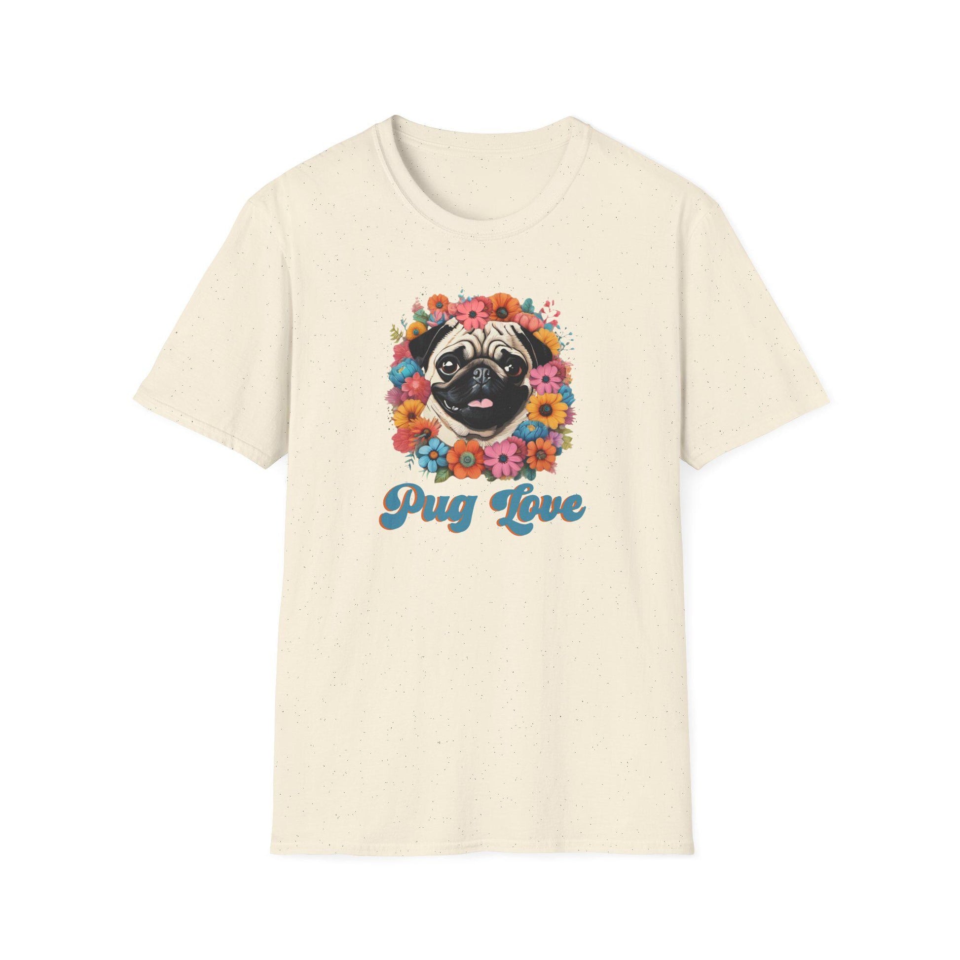 Pug Love Retro Tee