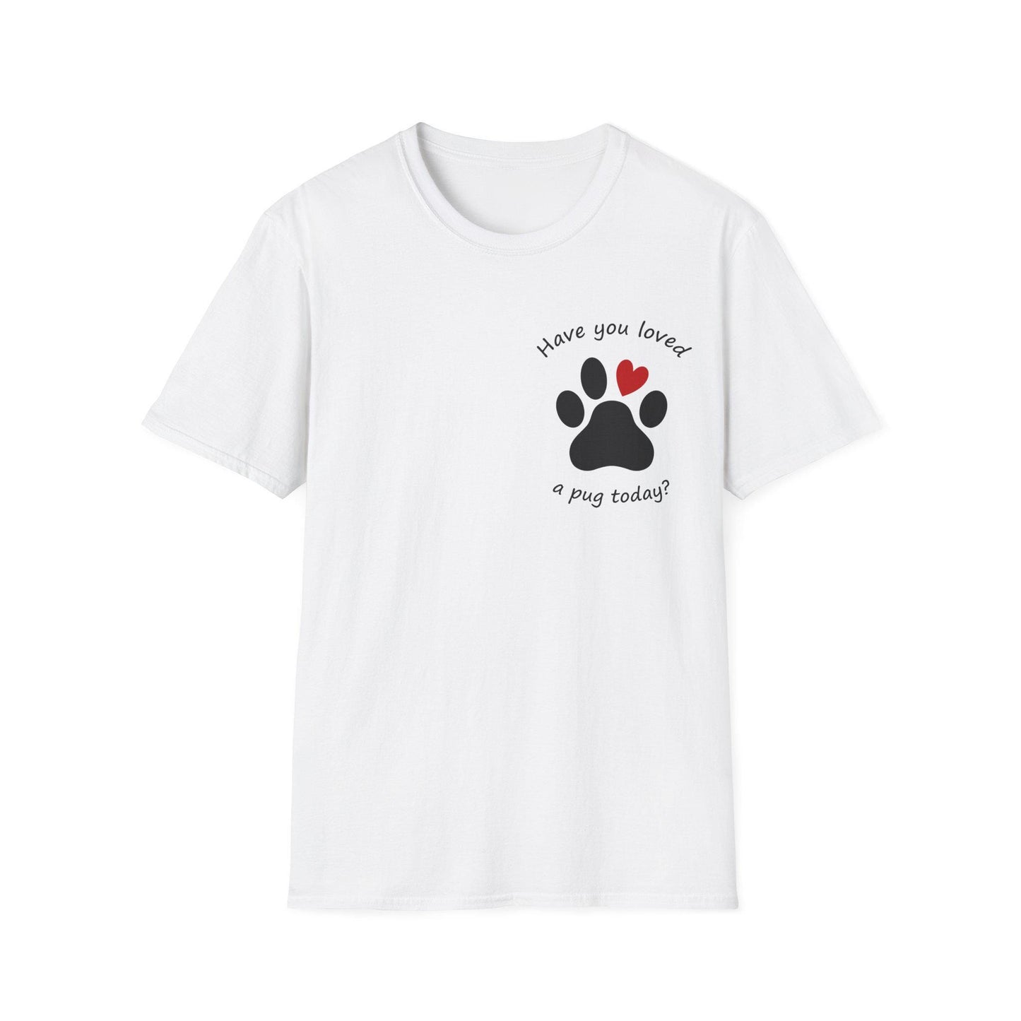 Pug Lover Charity Tee, Pug Rescue Donation Shirt, Cute Pug Graphic Top, Pug Owner Gift, Animal Lover Tee, Happy Pug Designs Shirt, Unisex