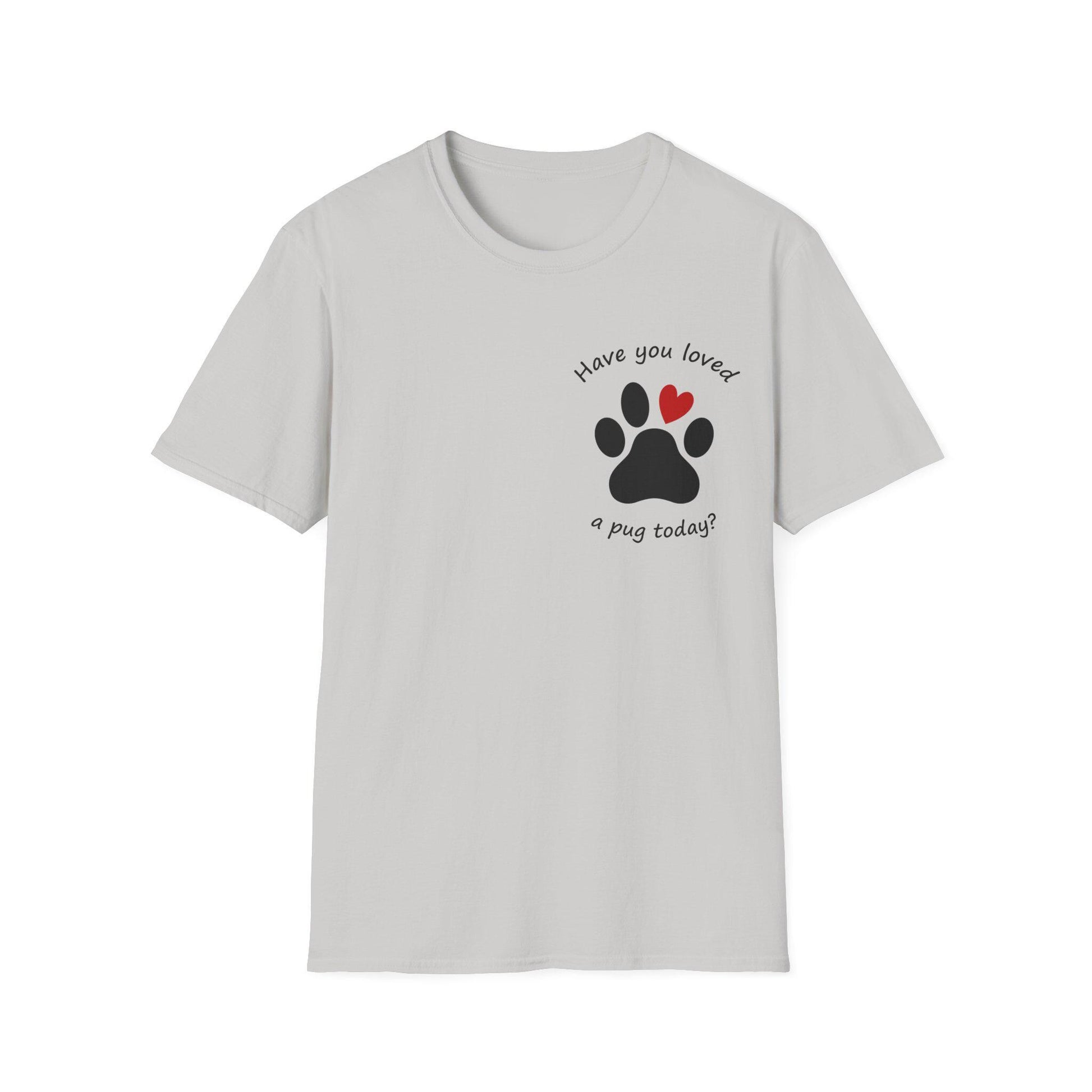 Pug Lover Charity Tee, Pug Rescue Donation Shirt, Cute Pug Graphic Top, Pug Owner Gift, Animal Lover Tee, Happy Pug Designs Shirt, Unisex