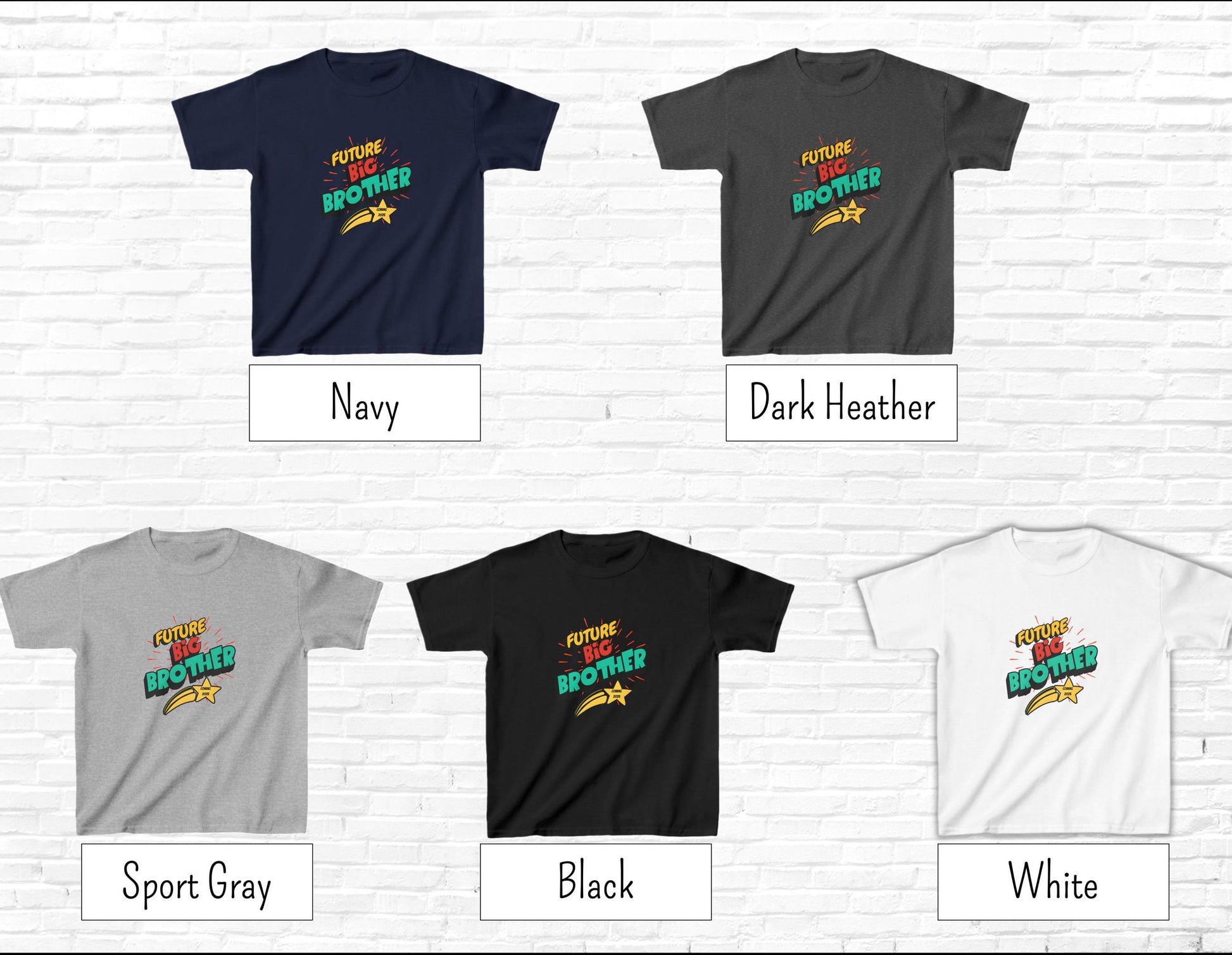 Future Big Brother T-shirt - Baby Announcement Shirt