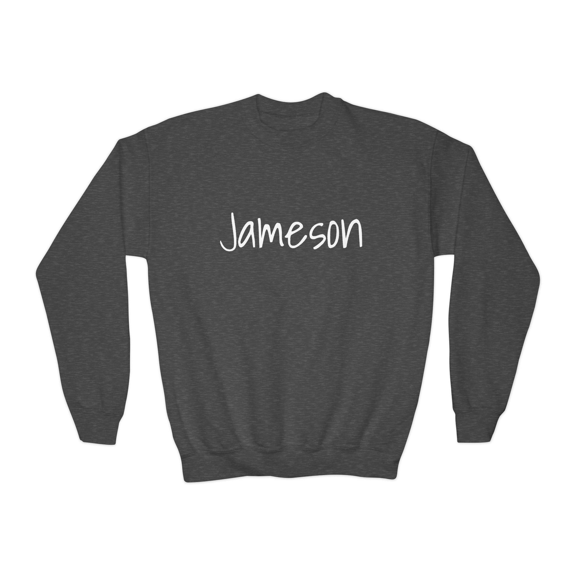 Personalized Kids Crewneck Sweatshirt, Kids' Custom Sweatshirt