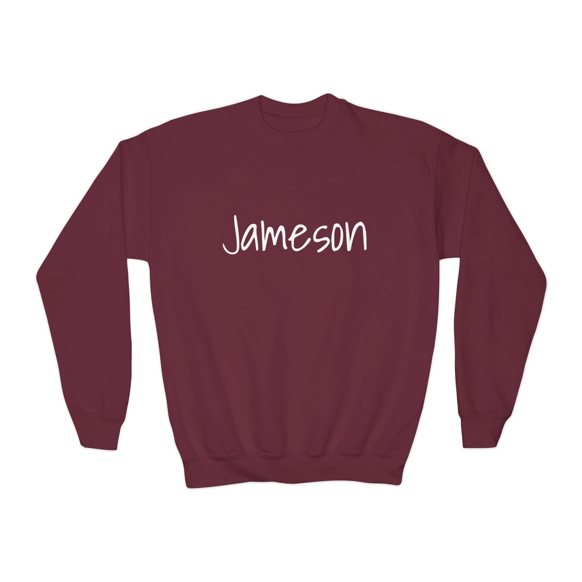 Personalized Kids Crewneck Sweatshirt, Kids' Custom Sweatshirt