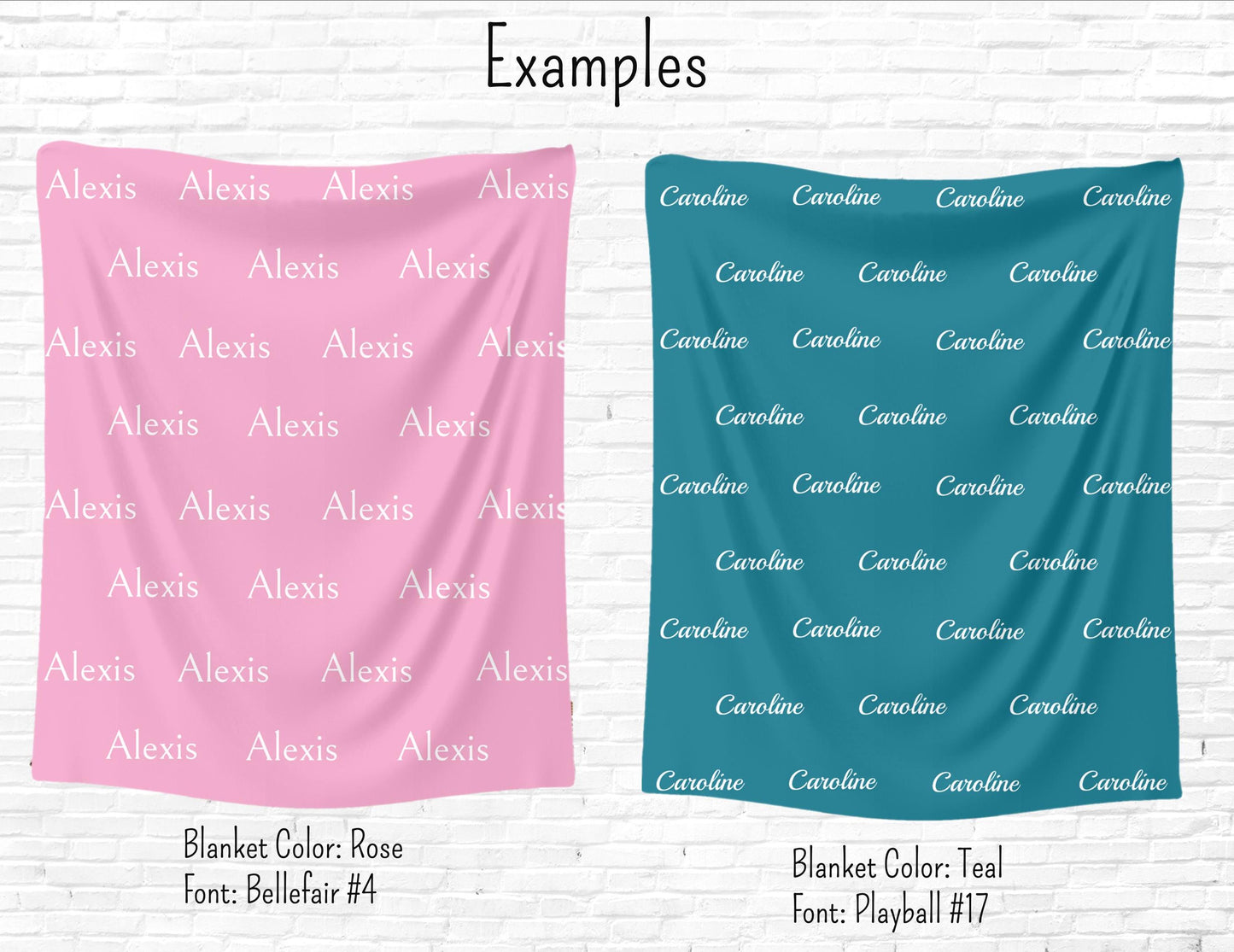 Personalized Custom Blanket, Baby Girl Blanket, Name Blanket, Girl Blanket Gift, Baby Blanket, Kids Blanket, Personalized Gift, Custom Gift