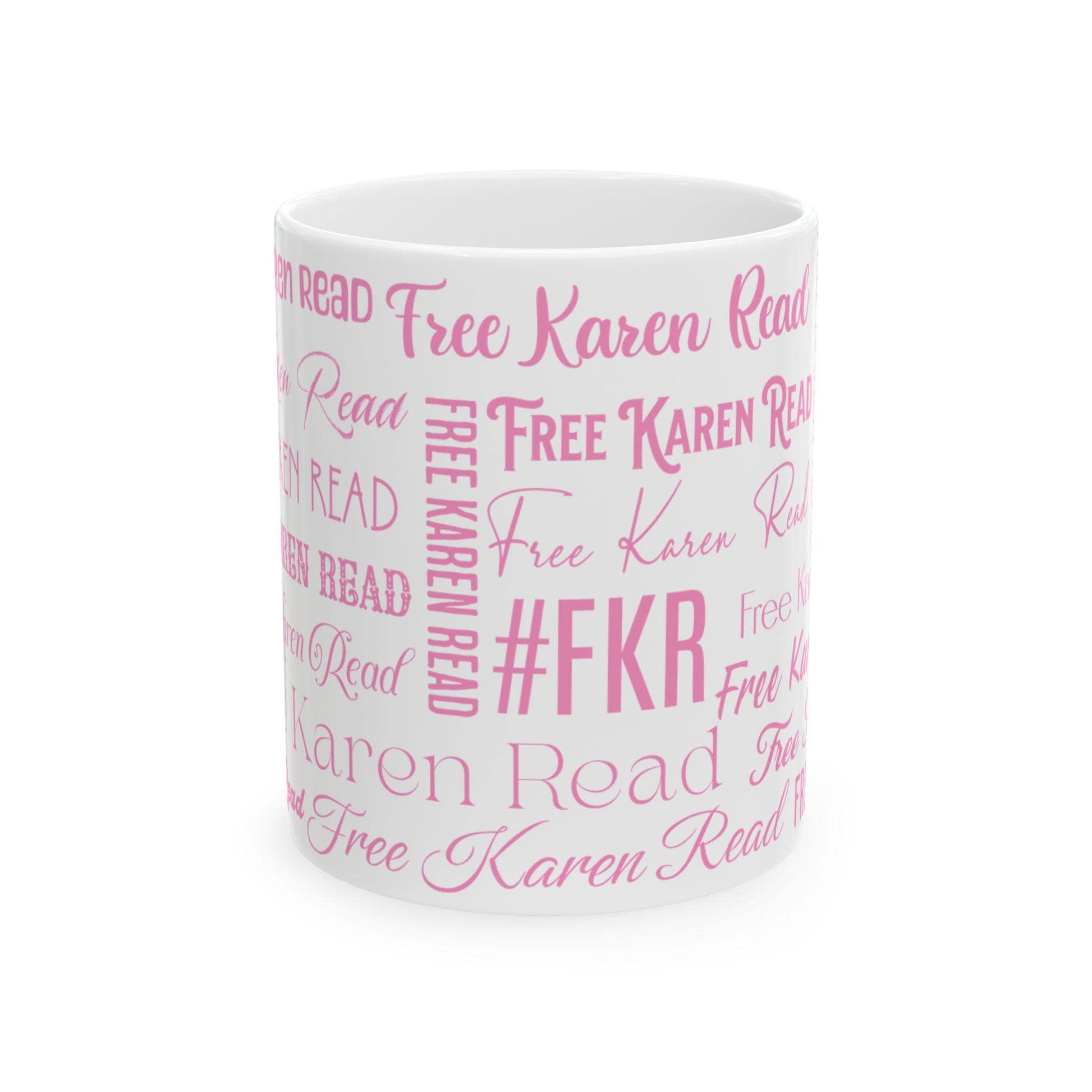 Support Free Karen Read Ceramic Mug - Justice for John O'Keefe, Falsely Accused, Movement Supporters, 11oz 15oz Coffee Cup, Activist Gift